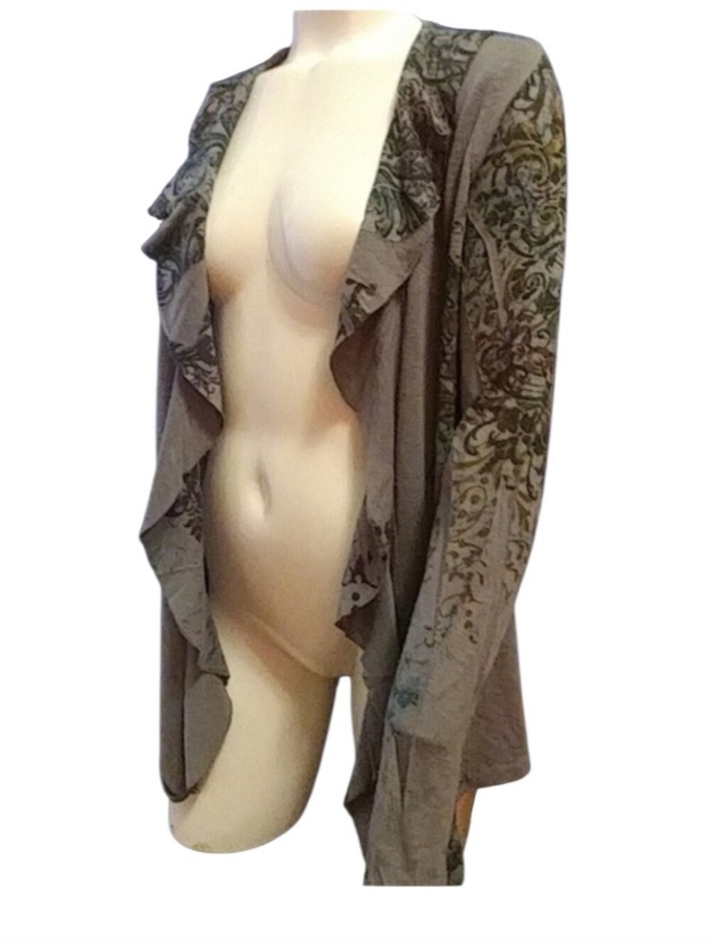 109 Fun, flirty open wrap, perfect for fall!